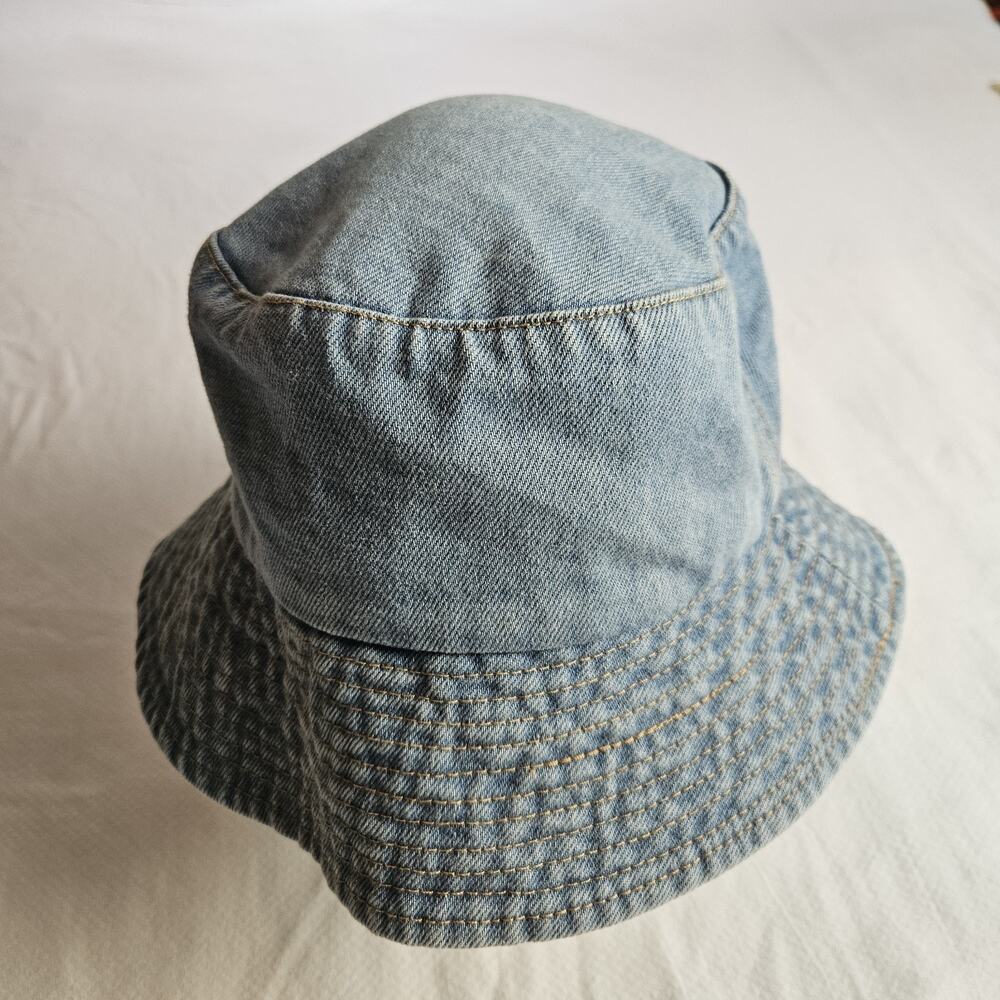 Rubi Denim Bucket Hat Blue Women's OSFM